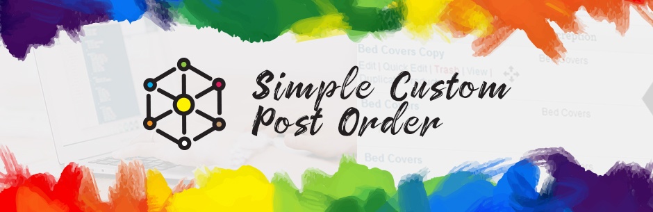 WordPress文章、分类自定义排序插件：Simple Custom Post Order-新手站长网cnzhanzhang