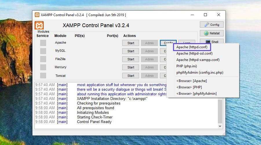 如何修复XAMPP环境“Apache意外关闭”错误__wordpress教程