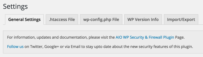 All in One WP安全和防火墙插件教程__wordpress教程