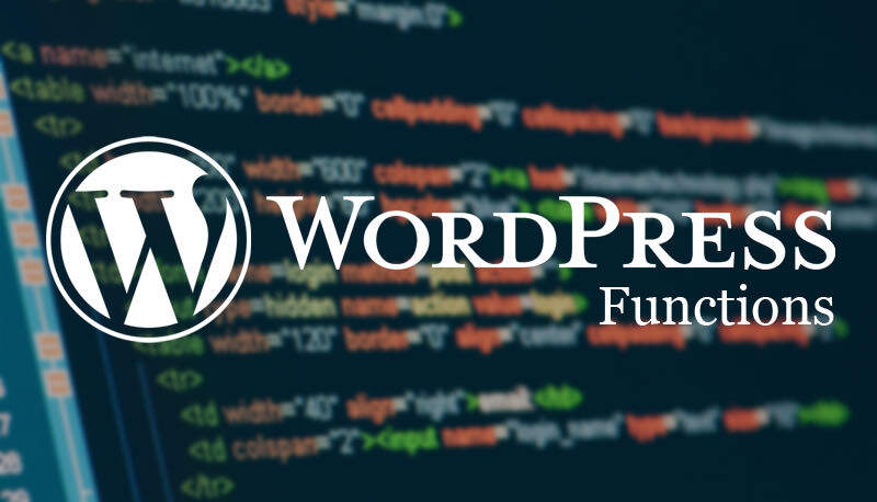 最常见的WordPress函数__wordpress教程