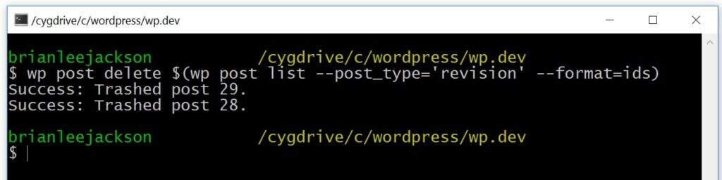 WP-CLI v2 – 通过终端管理WordPress__wordpress教程