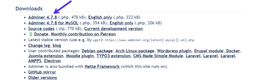 如何使用Adminer通过单个PHP文件轻松管理数据库__wordpress教程