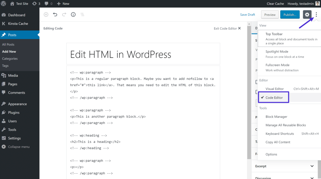 如何编辑WordPress代码 – HTML、CSS、PHP__wordpress教程
