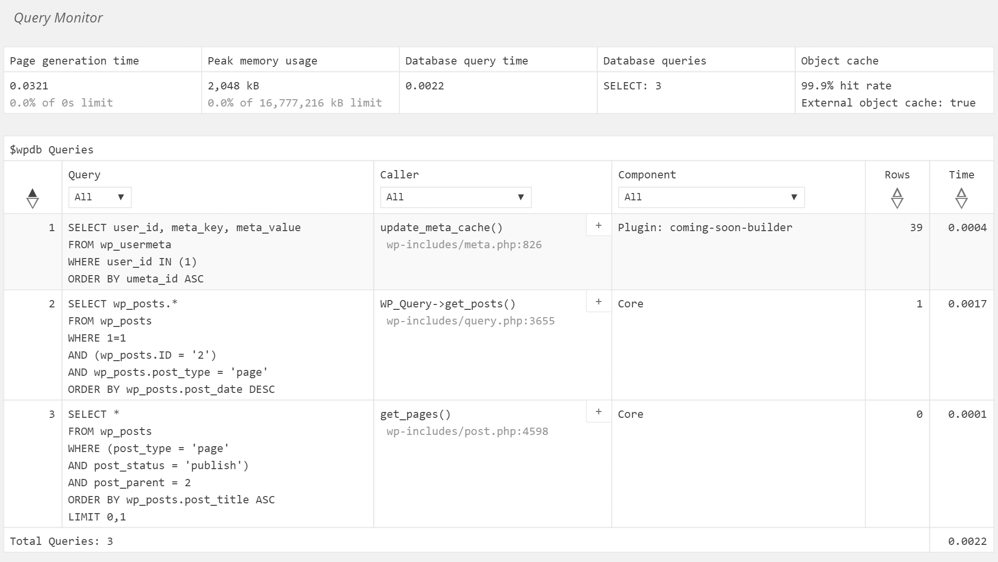 利用Query Monitor插件调试WordPress并提高网站性能__wordpress教程