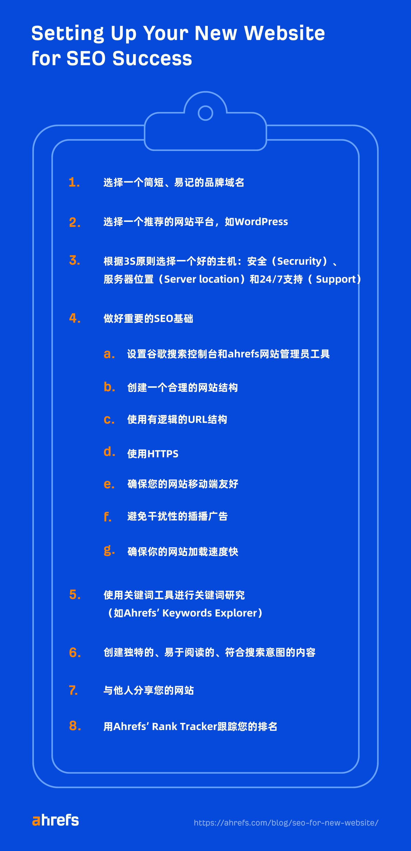 新网站SEO优化应该重点关注的8个事项__wordpress教程