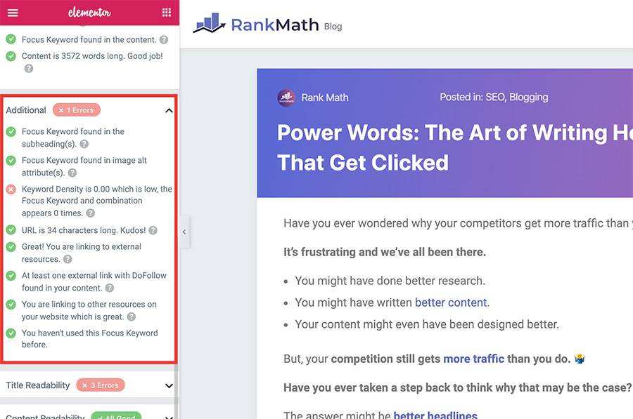 基于Rank Math插件的Elementor SEO优化解决方案__wordpress教程