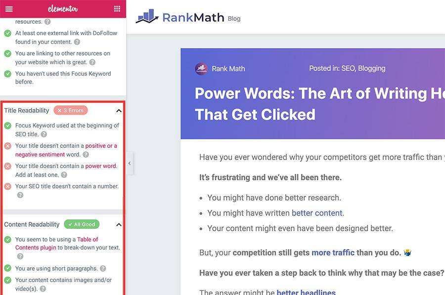 基于Rank Math插件的Elementor SEO优化解决方案__wordpress教程