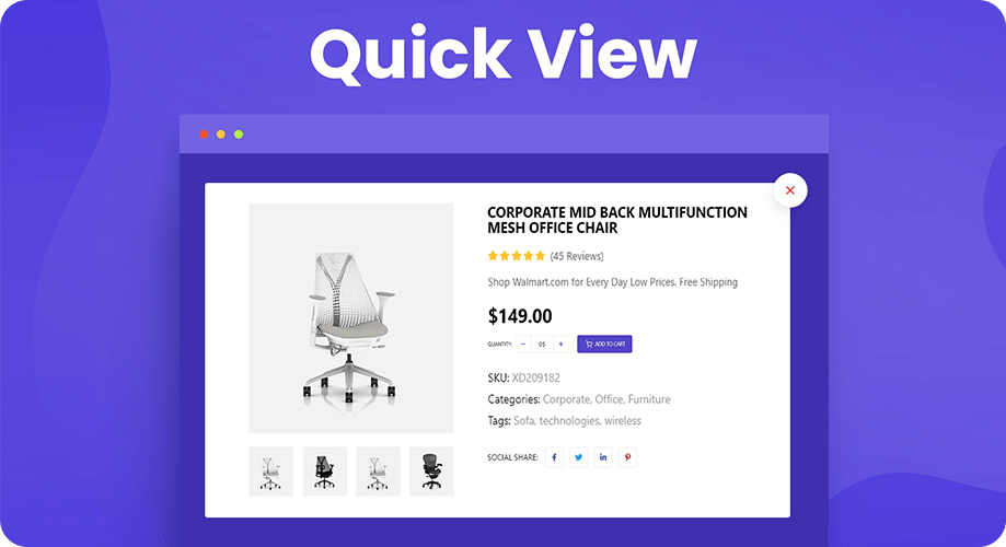 最佳免费WooCommerce快速查看插件__wordpress教程