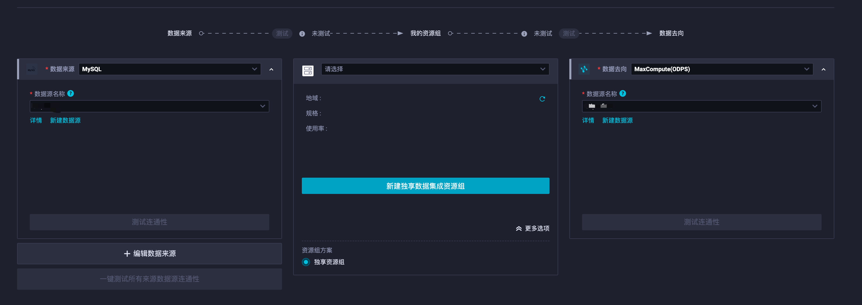 dataworks配置项目连通oss数据源 , 报这个ErrorMessage: 这个怎么解决?-[阿里云_云淘科技]