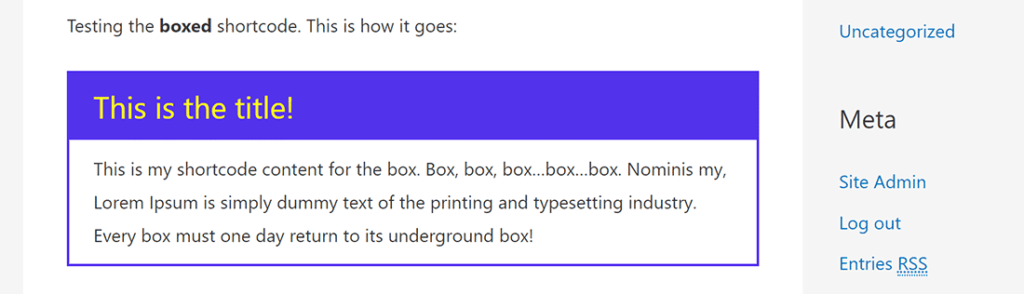 WordPress短代码的终极指南__wordpress教程