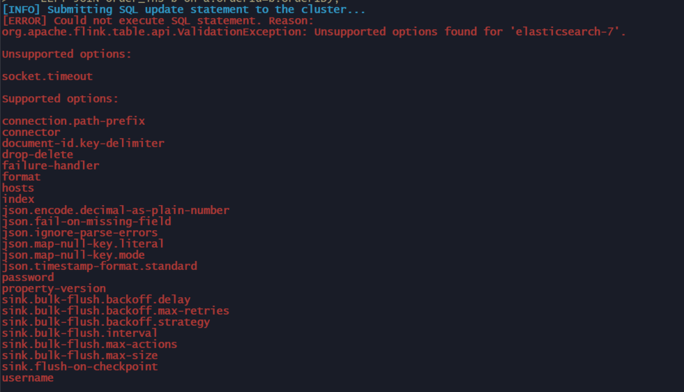 Flink的s connector 连接器  socket.timeout 属性配置不了？ -[阿里云_云淘科技]